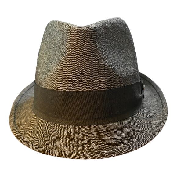 All American Stetson Men's Retro Jazz Hat Brown Size S/M - Picture 4 of 5